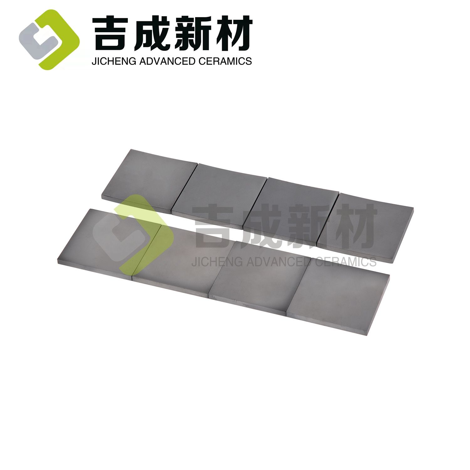 Bulletproof Body Armor Tiles Square Boron Carbide Ceramics for Protection
