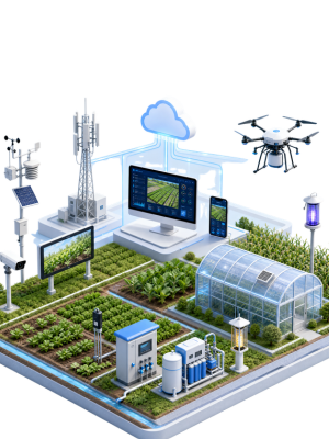 Crop Monitoring & Surveying Drones